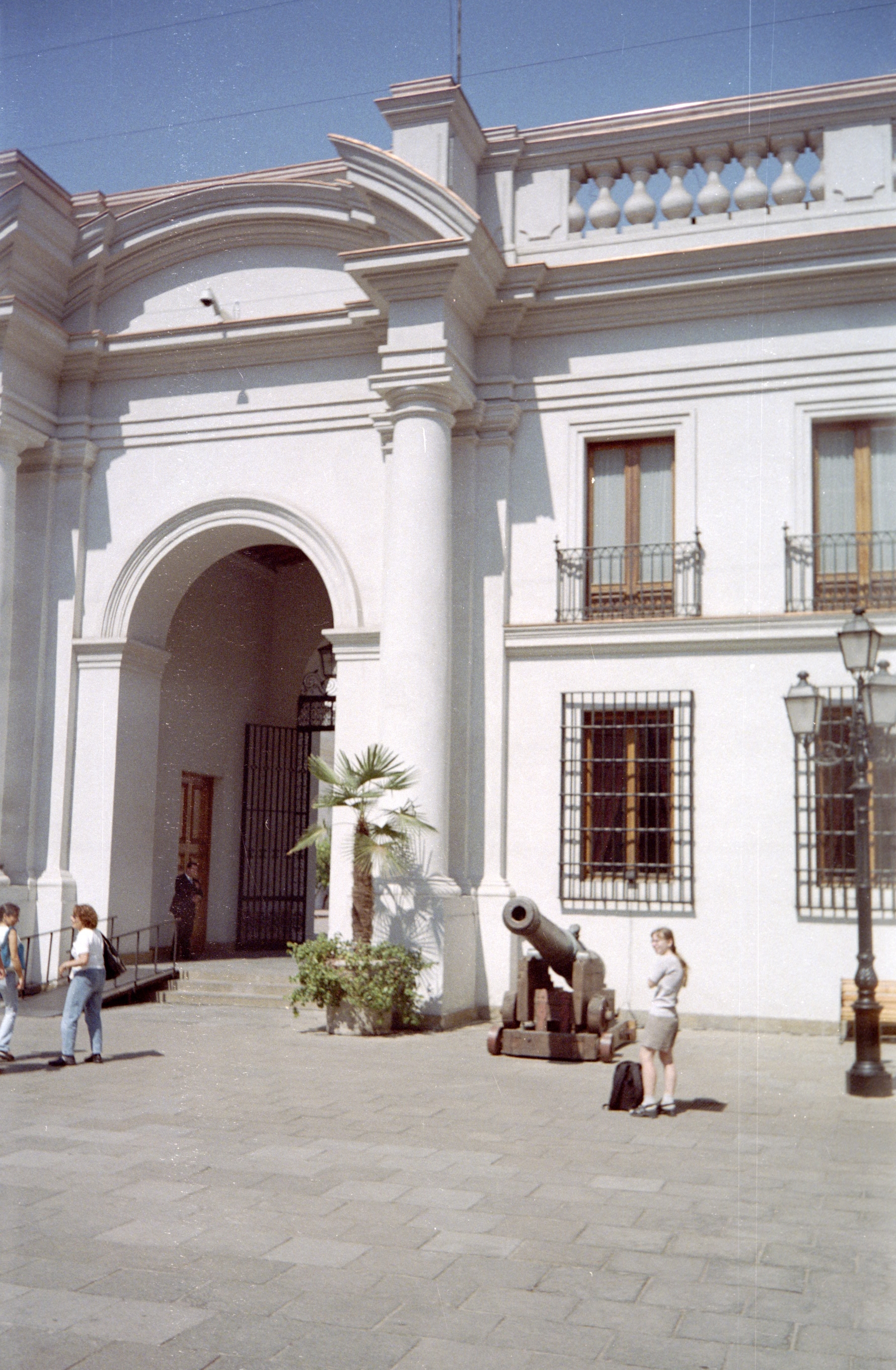 prezidentský palác v Santiago de Chile